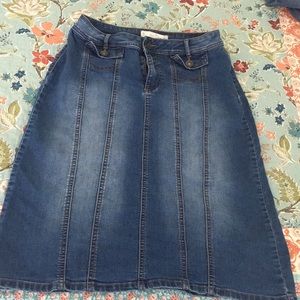 Cato denim skirt size 8